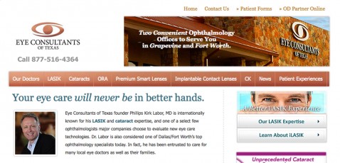 MY LATEST TALK WITH EYE CONSULTANTS OF TEXAS