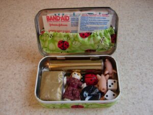 Transforming an Altoid Tin into a mini First Aid Kit – Weekends in Maine